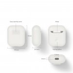 Elago Airpods Silicone Case - силиконов калъф за Apple Airpods (фосфорициращ) 2