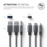 Elago USB-C to USB 3.0 Cable - качествен кабел за устройства с USB-C порт (100 cm) 4