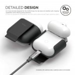 Elago Airpods Carrying Clip - полимерна щипка за оригиналния калъф на Apple Airpods (черен) 1