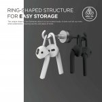Elago Airpods EarPads - антибактериални силиконови калъфчета за Apple Airpods (бял) (4 броя) 4