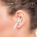 Elago Airpods EarPads - антибактериални силиконови калъфчета за Apple Airpods (бял) (4 броя) 2