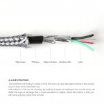 Elago Aluminum Lightning USB Cable - USB кабел за iPhone, iPad, iPod с Lightning (черен) 4