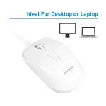 Macally TurboC Mouse - USB-C оптична мишка за PC и Mac 1