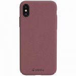 Krusell Sandby Cover - поликарбонатов кейс за iPhone XS, iPhone X (червен) 3