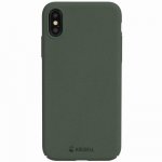 Krusell Sandby Cover - поликарбонатов кейс за iPhone XS, iPhone X (зелен) 3