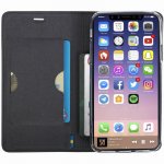 Krusell Malmo 4 Card FolioCase - кожен калъф, тип портфейл и поставка за iPhone XS, iPhone X (черен) 3