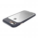 STILMIND Monokini Case - удароустойчив хибриден кейс за iPhone 8 Plus, iPhone 7 Plus (тъмносин-прозрачен) 2