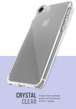 Silk Innovation PureView Case - хибриден удароустойчив кейс за iPhone 7, iPhone 8 (прозрачен) 2