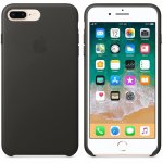 Apple iPhone Leather Case - оригинален кожен кейс (естествена кожа) за iPhone 8, iPhone 7 (тъмносив) 1