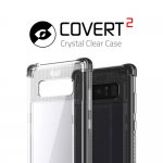 Ghostek Covert 2 Case  - хибриден удароустойчив кейс за Samsung Galaxy Note 8 (прозрачен-черен) 2