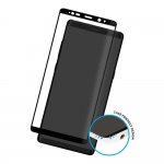 Eiger 3D Glass Case Friendly Curved Tempered Glass - калено стъклено защитно покритие с извити ръбове за целия дисплея на Samsung Galaxy Note 8 (черен-прозрачен) 1
