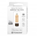 Transcend JetDrive USB 3.1 Go 500G 64GB - външна памет за iPhone, iPad, iPod с Lightning (64GB) (gold) 4