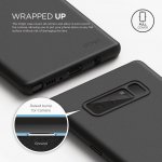 Elago Origin Case - тънък полипропиленов кейс (0.3 mm) за Samsung Galaxy Note 8 (черен) 5