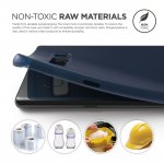 Elago Origin Case - тънък полипропиленов кейс (0.3 mm) за Samsung Galaxy Note 8 (тъмносин) 5