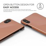 Elago S8 Slim Fit 2 Case - качествен поликарбонатов кейс за iPhone XS, iPhone X (розово злато) 2