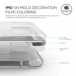 Elago S8 Slim Fit 2 Case - качествен поликарбонатов кейс за iPhone XS, iPhone X (сребрист) 3