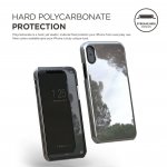 Elago S8 Slim Fit 2 Case - качествен поликарбонатов кейс за iPhone XS, iPhone X (сребрист) 2