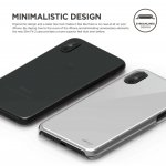 Elago S8 Slim Fit 2 Case - качествен поликарбонатов кейс за iPhone XS, iPhone X (сребрист) 4