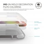 Elago S8 Slim Fit 2 Case - качествен поликарбонатов кейс за iPhone XS, iPhone X (шарен) 3