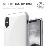 Elago S8 Cushion Case - удароустойчив TPU (термополиуретанов) калъф за iPhone XS, iPhone X (бял) 5