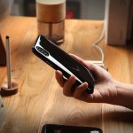 Elago S8 Cushion Case - удароустойчив TPU (термополиуретанов) калъф за iPhone XS, iPhone X (черен) 5