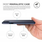 Elago Origin Case - тънък полипропиленов кейс (0.3 mm) за iPhone X (тъмносин) 2