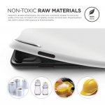 Elago Origin Case - тънък полипропиленов кейс (0.3 mm) за iPhone XS, iPhone X (бял) 5