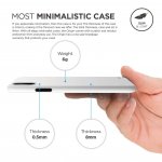Elago Origin Case - тънък полипропиленов кейс (0.3 mm) за iPhone XS, iPhone X (бял) 4
