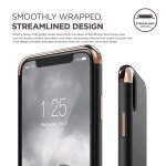 Elago Empire Case - качетвен хибриден кейс за iPhone XS, iPhone X (черен) 3