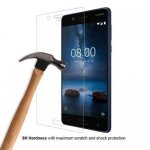 Eiger 3D Glass Full Screen Tempered Glass - калено стъклено защитно покритие за целия дисплея на Nokia 8 (прозрачен) 4
