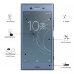 Eiger 3D Glass Full Screen Tempered Glass - калено стъклено защитно покритие за целия дисплея на Sony XZ1 (прозрачен) 6