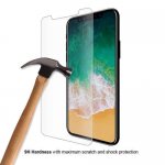 Eiger Tempered Glass Protector 2.5D - калено стъклено защитно покритие за дисплея на iPhone XS, iPhone X (прозрачен) 3
