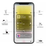 Eiger Tempered Glass Protector 2.5D - калено стъклено защитно покритие за дисплея на iPhone XS, iPhone X (прозрачен) 6