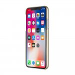 Incipio Feather Case - тънък поликарбонатов кейс за iPhone XS, iPhone X (златист) 4