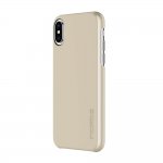 Incipio Feather Case - тънък поликарбонатов кейс за iPhone XS, iPhone X (златист) 3