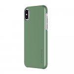 Incipio Feather Case - тънък поликарбонатов кейс за iPhone XS, iPhone X (зелен) 3