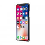 Incipio Feather Pure Case - тънък поликарбонатов кейс за iPhone XS, iPhone X (черен-прозрачен) 3