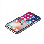 Incipio Feather Pure Case - тънък поликарбонатов кейс за iPhone XS, iPhone X (черен-прозрачен) 1