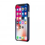 Incipio Feather Case - тънък поликарбонатов кейс за iPhone XS, iPhone X (тъмносин) 3