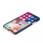 Incipio Feather Case - тънък поликарбонатов кейс за iPhone XS, iPhone X (тъмносин) 1