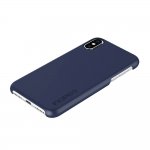 Incipio Feather Case - тънък поликарбонатов кейс за iPhone XS, iPhone X (тъмносин) 2