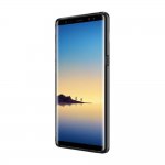 Incipio NGP Pure Case - удароустойчив силиконов (TPU) калъф за Samsung Galaxy Note 8 (черен-прозрачен) 4