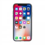 Incipio NGP Pure Case - удароустойчив силиконов (TPU) калъф за iPhone XS, iPhone X (черен-прозрачен) 3