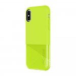 Incipio NGP Sport Case - удароустойчив силиконов (TPU) калъф за iPhone X (лайм) 2