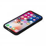 Incipio Octane Case - удароустойчив хибриден кейс за iPhone XS, iPhone X (черен) 2