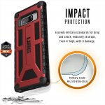 Urban Armor Gear Monarch Graphite - удароустойчив хибриден кейс за Samsung Galaxy Note 8 (червен) 1