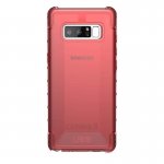 Urban Armor Gear Plyo Case - удароустойчив хибриден кейс за Samsung Galaxy Note 8 (червен) 1