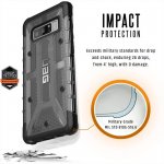 Urban Armor Gear Plasma - удароустойчив хибриден кейс за Samsung Galaxy Note 8 (черен-прозрачен) 2