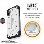 Urban Armor Gear Pathfinder - удароустойчив хибриден кейс за iPhone XS, iPhone X (бял) 2