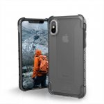 Urban Armor Gear Plyo Case - удароустойчив хибриден кейс за iPhone XS, iPhone X (черен-прозрачен) 1